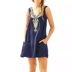 Lilly Pulitzer Owen lined swing dress with pockets